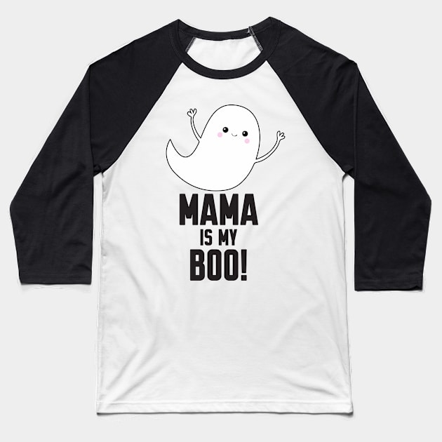 Mama is my Boo Baseball T-Shirt by Work Memes